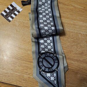 AUTHENTIC HENRI BENDEL Skinny Mini Silk Scarf